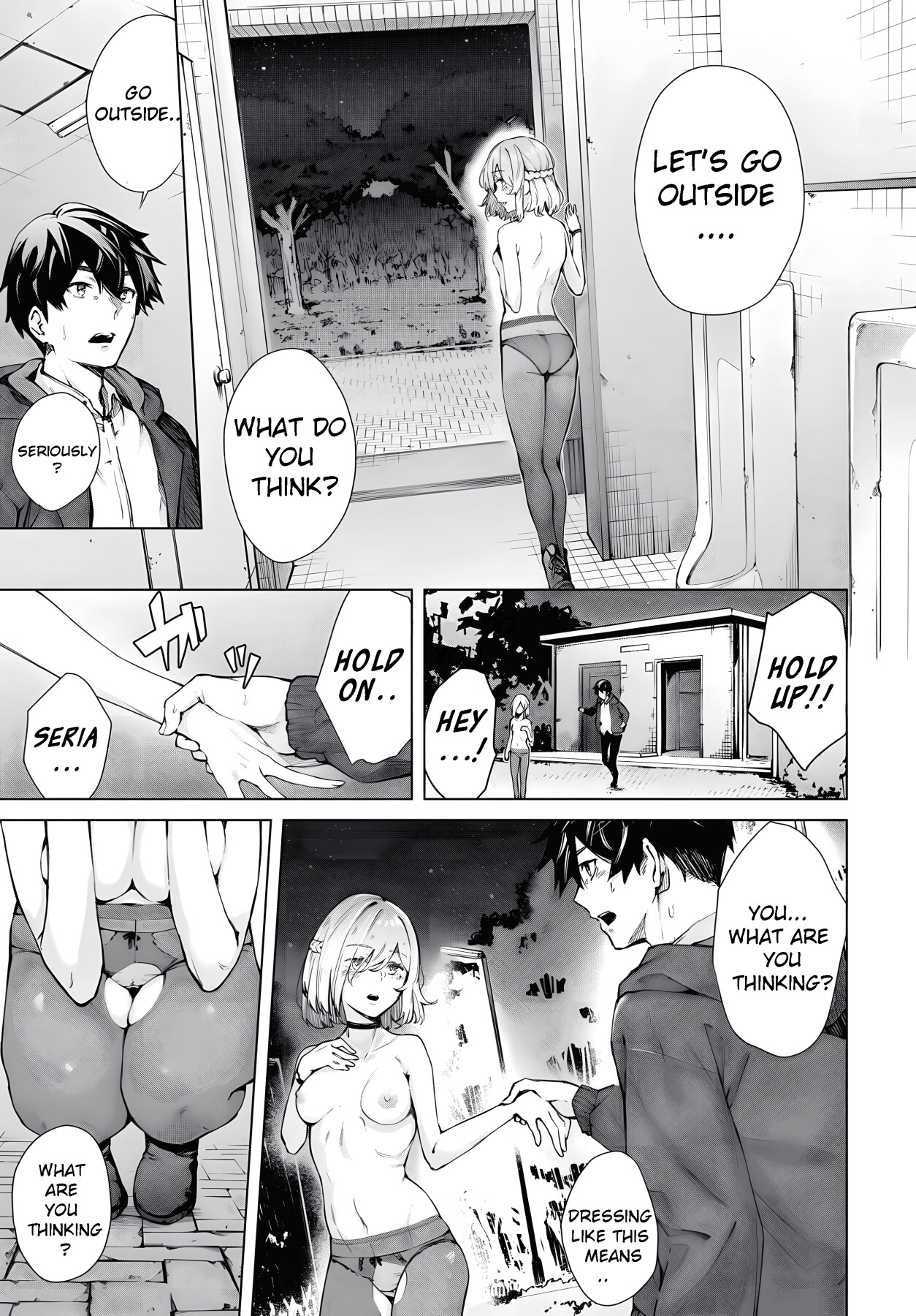 Hentai Manga Comic-More More Outside-Read-5